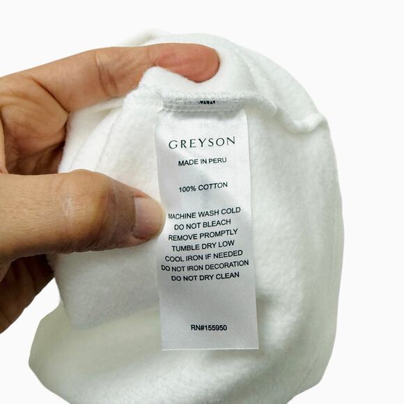 NWT Greyson Cropped‎ Crewneck Pink Flamingo Women’s Size Small $148 - Picture 9 of 11